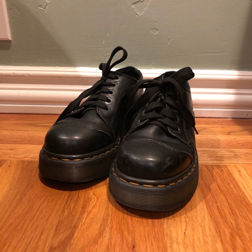 Doc Martens 1461 Quad Platform Derby